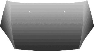VAN WEZEL 1862660 -  Капот двигателя
